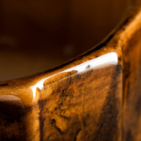 Набор горшков 3 шт. "Башня" коричневый 11 л/ 5 л/1,7 л