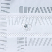 Штора для ванны Доляна «Квадро», 180×180 см, EVA Штора для ванны Доляна «Квадро», 180×180 см, EVA