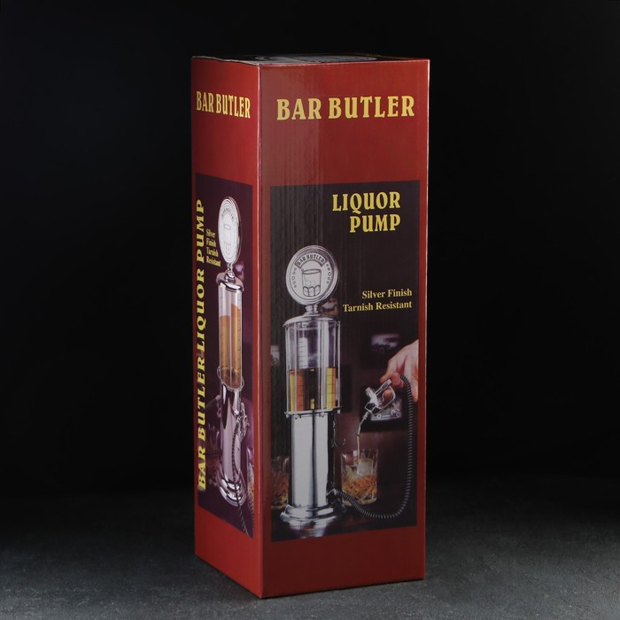 Дозатор для напитков &laquo;Лакей&raquo;, 14&times;14&times;47,5 см, 900 мл