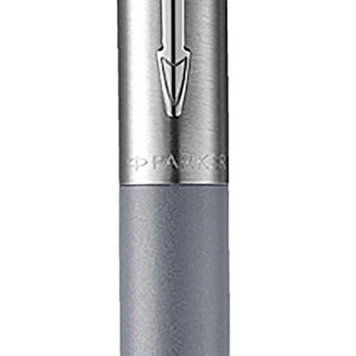 Ручка шариковая Parker Jotter XL K69 Matte Grey CT M, корпус из нержавеющей стали, синие чернила Ручка шариковая Parker Jotter XL K69 Matte Grey CT M, корпус из нержавеющей стали, синие чернила