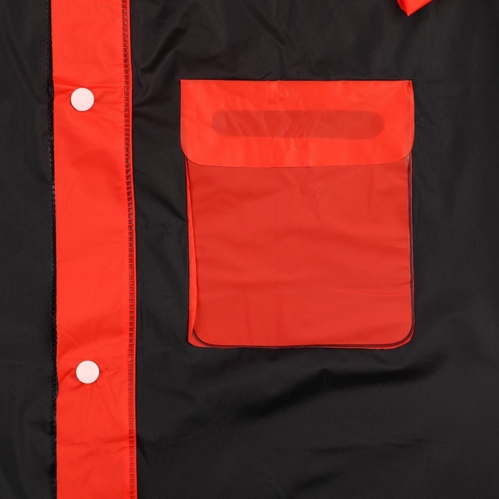 Дождевик детский, размер S, 92-98 см, Тачки