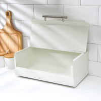 Хлебница &laquo;Слон&raquo;, 36&times;21&times;14,5 см, цвет белый