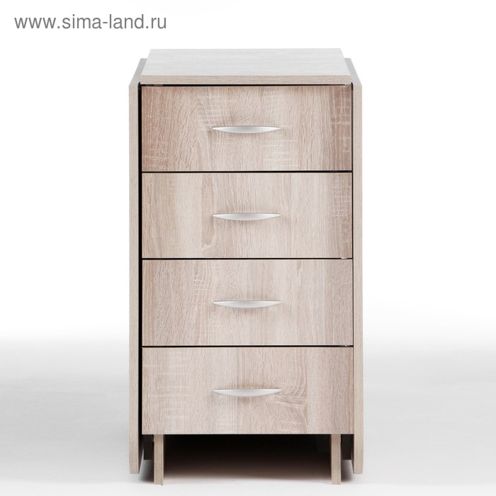 Стол-книжка с ящиками Глория 606М, 1826(424)х780х753, Дуб сонома