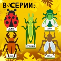 Карнавальный набор «Весёлые насекомые»: повязка и жук из фетра, 3–7 лет Карнавальный набор «Весёлые насекомые»: повязка и жук из фетра, 3–7 лет