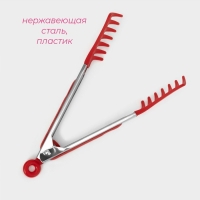 Щипцы для спагетти «Пикник», 23 см, цвет МИКС Щипцы для спагетти «Пикник», 23 см, цвет МИКС