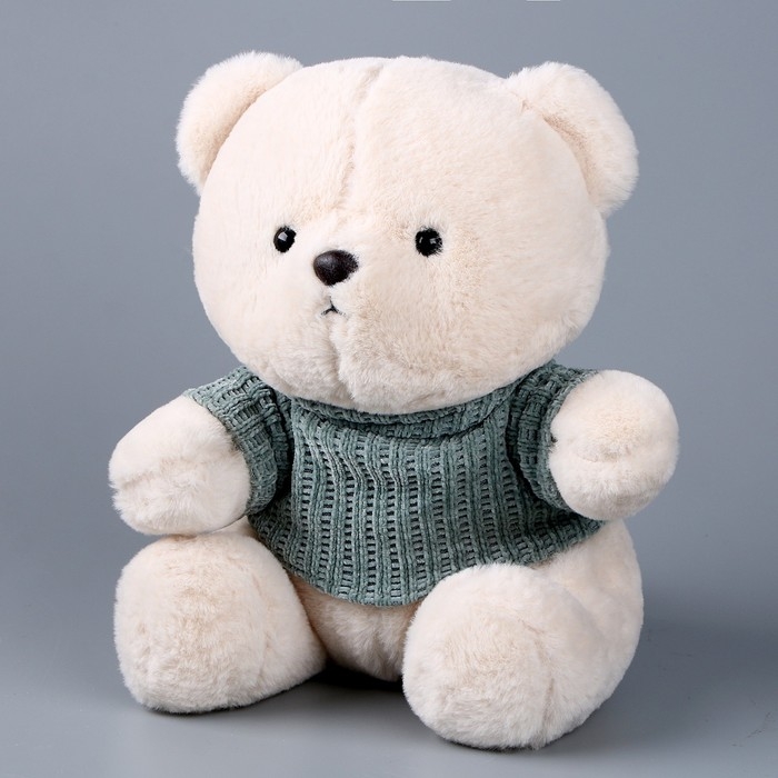 Мягкая игрушка &laquo;Мишка&raquo;, 26 см, в кофте, МИКС