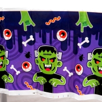 Скатерть одноразовая «Зомби» 137 х 180см, на Хэллоуин Скатерть одноразовая «Зомби» 137 х 180см, на Хэллоуин