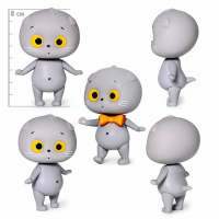 Коллекционная фигурка с одеждой &laquo;Мини Басик. Новые открытия&raquo;, 5 предметов одежды, 8 см