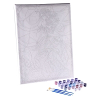 Картина по номерам на холсте с подрамником &laquo;Девушка в танце&raquo;, 40 х 50 см