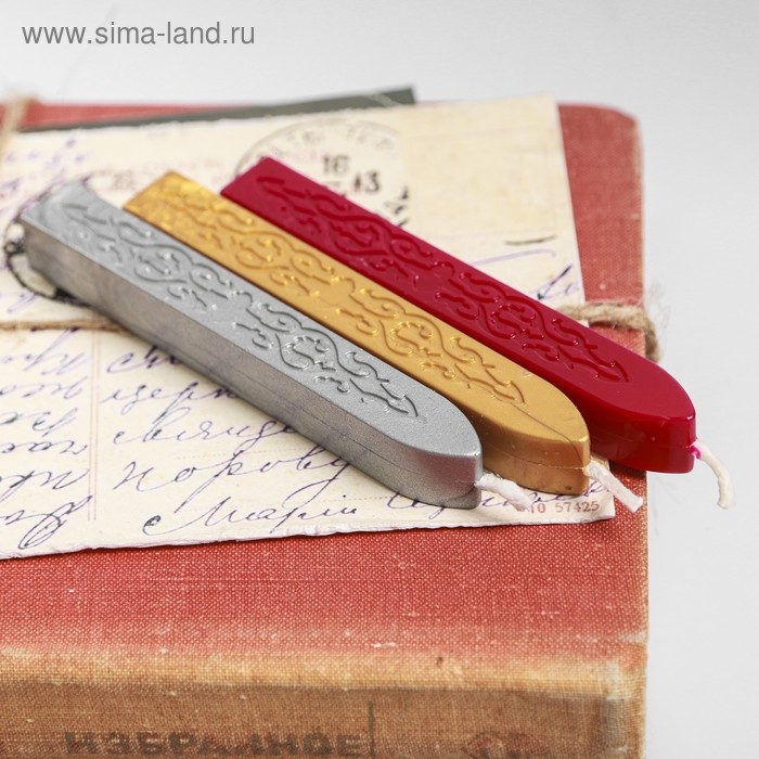 Сургучная печать «С Новым годом!», 7 х 15 см Сургучная печать «С Новым годом!», 7 х 15 см