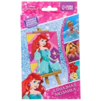 Алмазная мозаика, 16х10.5 см, Принцессы Алмазная мозаика, 16х10.5 см, Принцессы