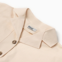 Костюм для девочки (Рубашка и шорты) MINAKU, цвет молочный, рост 158 см Костюм для девочки (Рубашка и шорты) MINAKU, цвет молочный, рост 158 см