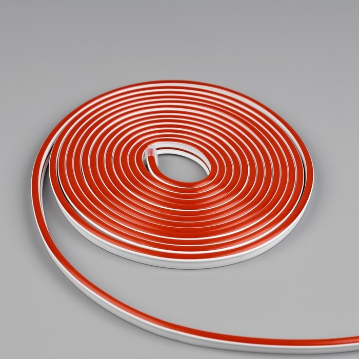 Гибкий неон Luazon Lighting 6 &times; 12 мм, IP65, 5 м, SMD2835, 120 LED/м, 12 В, свечение красное