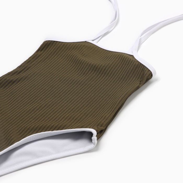 Купальник слитный детский MINAKU цвет зелёный рост 116-122 см