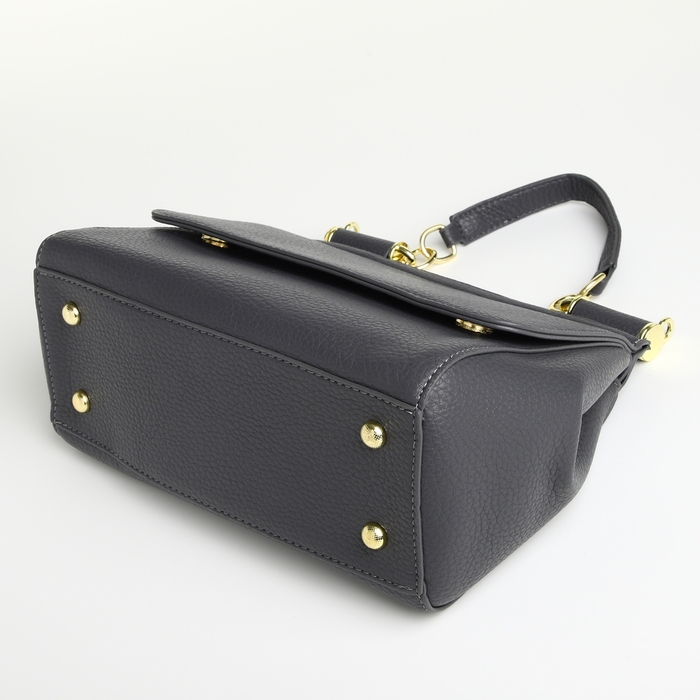 Сумка женская на магните TEXTURA, маленький размер, цвет серый