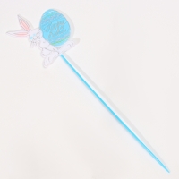 Шпажки «Пасхальный кролик», цвет голубой Шпажки «Пасхальный кролик», цвет голубой