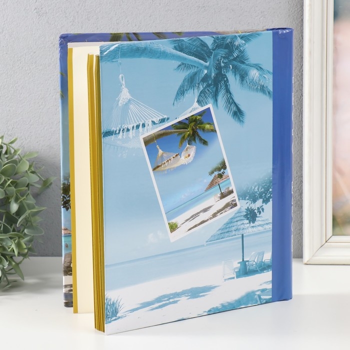 Фотоальбом магнитный 20 листов "Побережье" 29х24 см МИКС