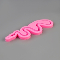 Силиконовый молд "Змейка" 20,5х6,5,х1,1 см Силиконовый молд "Змейка" 20,5х6,5,х1,1 см