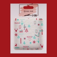 Новый год! Наклейки для ногтей «Праздник», флуоресцентные Новый год! Наклейки для ногтей «Праздник», флуоресцентные