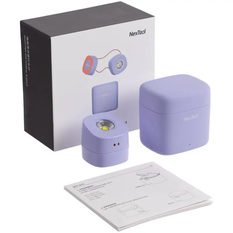 Налобный фонарь Night Walk Headlamp, фиолетовый Налобный фонарь Night Walk Headlamp, фиолетовый