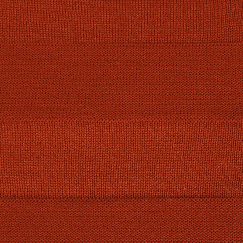 Плед Pleat, коричневый (терракота)