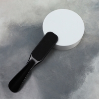 Пилка для ног, лазерная/наждачная, двусторонняя, 18 см, цвет чёрный Пилка для ног, лазерная/наждачная, двусторонняя, 18 см, цвет чёрный