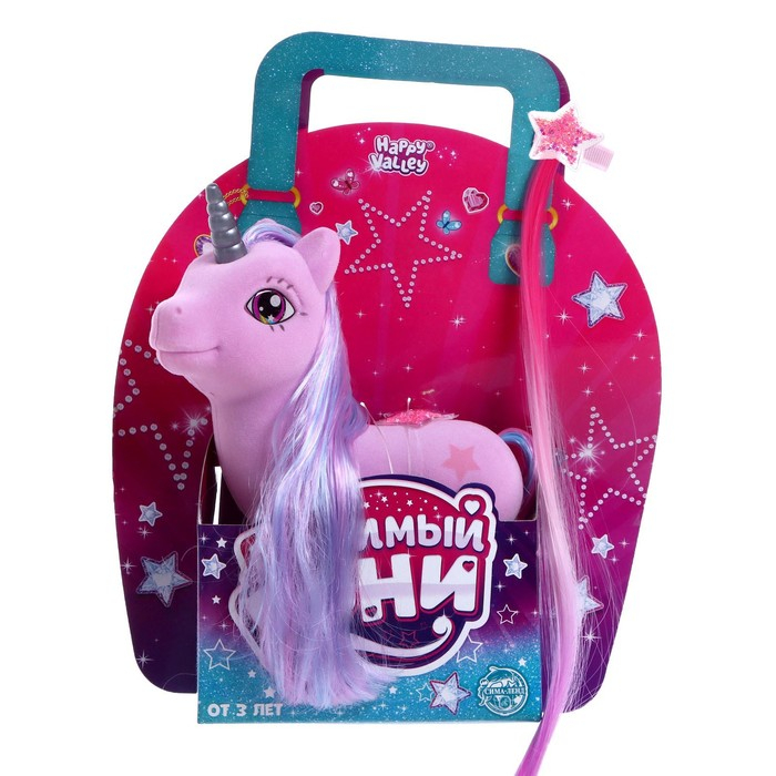 Игрушка &laquo;Любимый пони&raquo; с заколкой