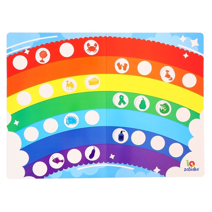 Логопедическая игра &laquo;Звуки и цвета&raquo;, 3+