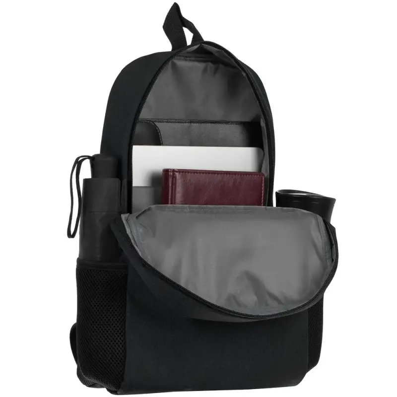 Рюкзак для ноутбука Conttori, черный меланж Рюкзак для ноутбука Conttori, черный меланж