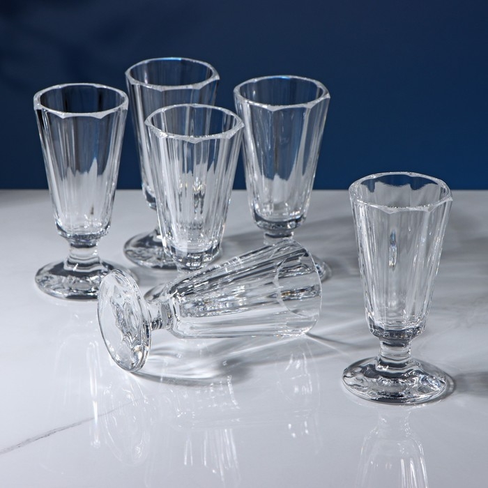 Набор рюмок хрустальных, 40 мл, 6 шт Набор рюмок хрустальных, 40 мл, 6 шт