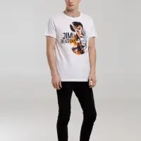 Футболка &laquo;Меламед. Jimi Hendrix&raquo;, белая, размер XXL