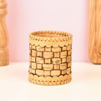 Туес «Велюр», плетеный, 8×8×12 см, береста Туес «Велюр», плетеный, 8×8×12 см, береста