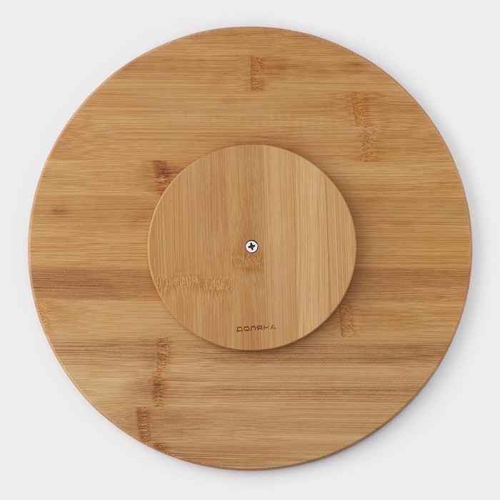 Блюдо для подачи вращающееся Доляна &laquo;Striata&raquo;, d=28 см