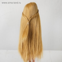 Волосы для кукол «Прямые с косичками» размер маленький, цвет 86 Волосы для кукол «Прямые с косичками» размер маленький, цвет 86