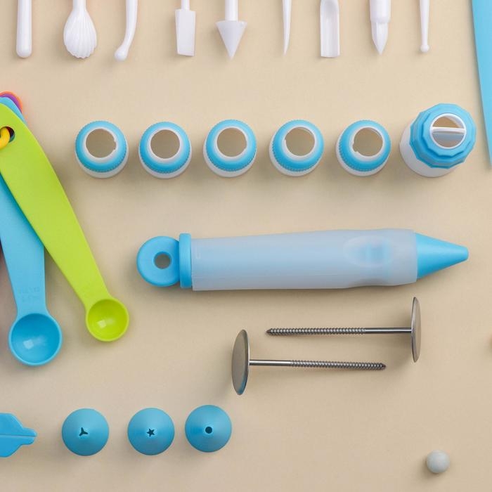 Набор кондитерский, 78 предметов, цвет МИКС Набор кондитерский, 78 предметов, цвет МИКС