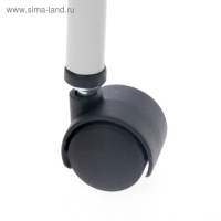 Этажерка &laquo;Ладья 2К&raquo;, 3 яруса, 44&times;25&times;75,5 см, на колёсах, цвет светло-серый