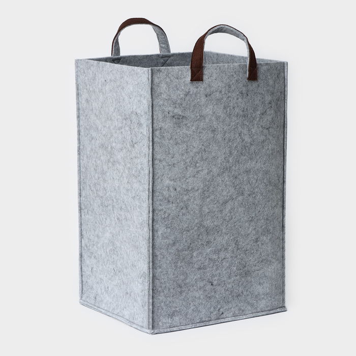 Корзина для хранения Eva Elegance, 30&times;30&times;50 см, цвет серый