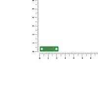 Шильдик металлический Alfa Liten, зеленый неон Шильдик металлический Alfa Liten, зеленый неон