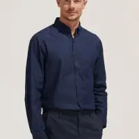 Рубашка мужская Barry Men синяя (деним), размер M