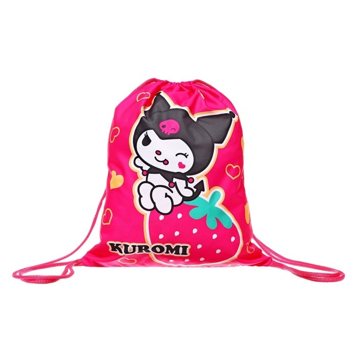 Мешок для обуви 420 х 330 мм, Kuromi, полиэстер 210D