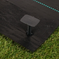 Набор колышков для зажима укрывного материала, h = 17 см, набор 10 шт., Greengo Набор колышков для зажима укрывного материала, h = 17 см, набор 10 шт., Greengo