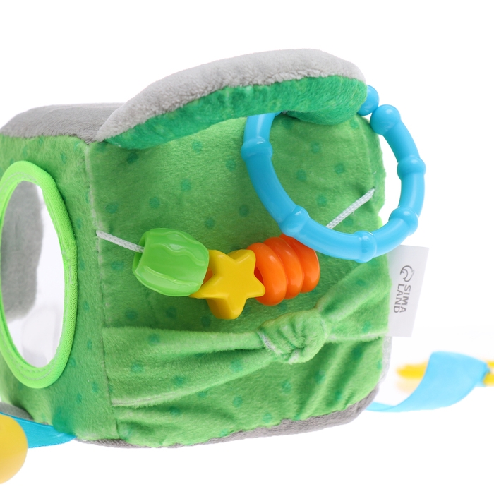 Развивающая игрушка &laquo;Кубик: Коала&raquo;, с прорезывателем, шуршит и звенит