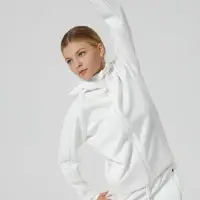 Куртка с капюшоном унисекс Begi, молочно-белая, размер XL