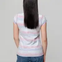 Футболка женская RAYET LADY двусторонняя, красный/синий, размер XL