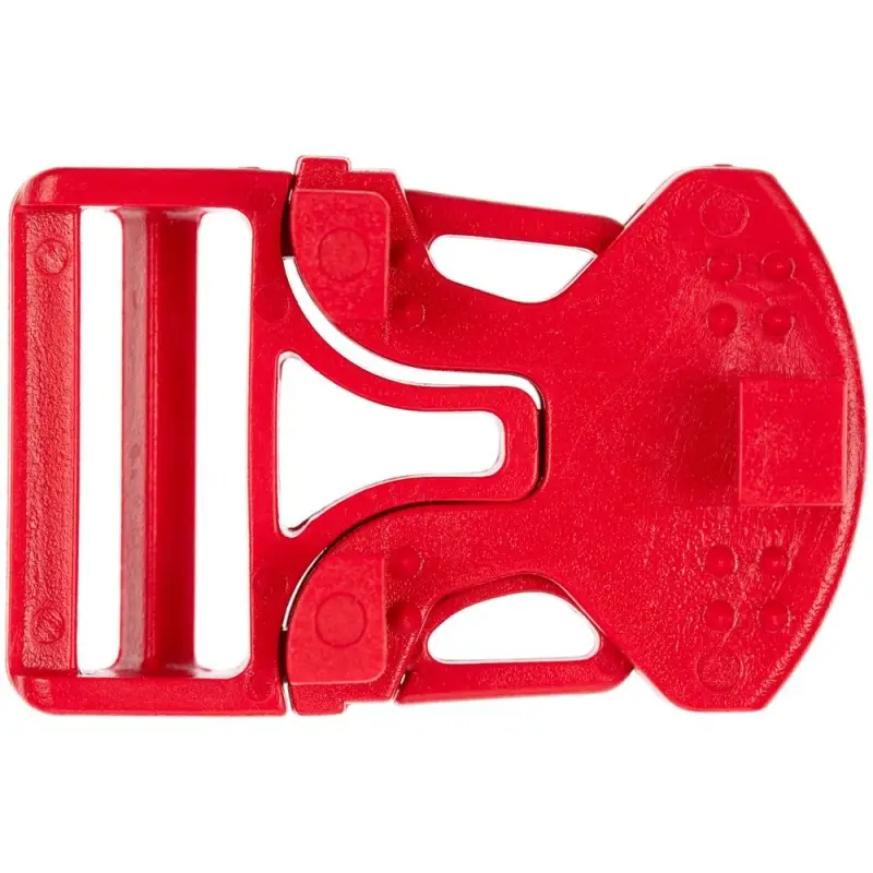 Застежка-пряжка односторонняя Triden, красный