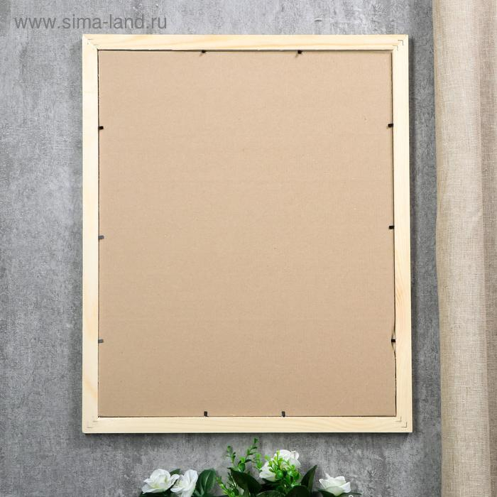 Фоторамка сосна 35 40х50 см бесцветная Фоторамка сосна 35 40х50 см бесцветная