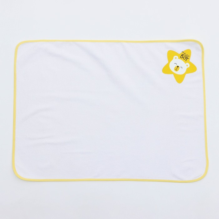 Пелёнка непромокаемая детская &laquo;Мишка Baby Bear&raquo;, 50 &times; 70 см