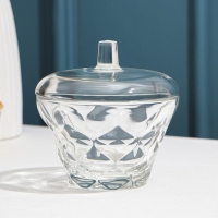 Сахарница стеклянная &laquo;Айсд Диамант&raquo;, 350 мл