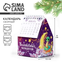 Календарь-органайзер 2025 домик «Врошебных моментов», 8,5 х 12 см Календарь-органайзер 2025 домик «Врошебных моментов», 8,5 х 12 см
