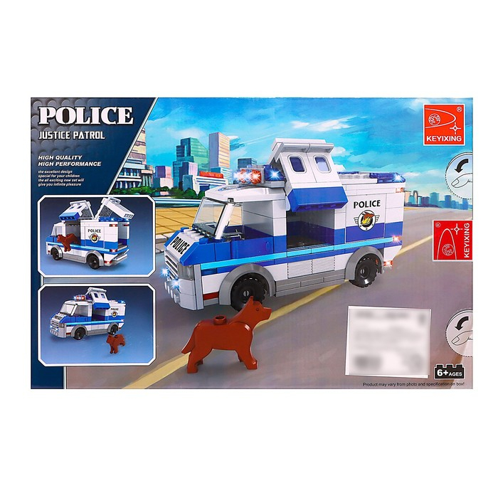 Конструктор Полиция &laquo;Побег преступника&raquo;, 217 деталей